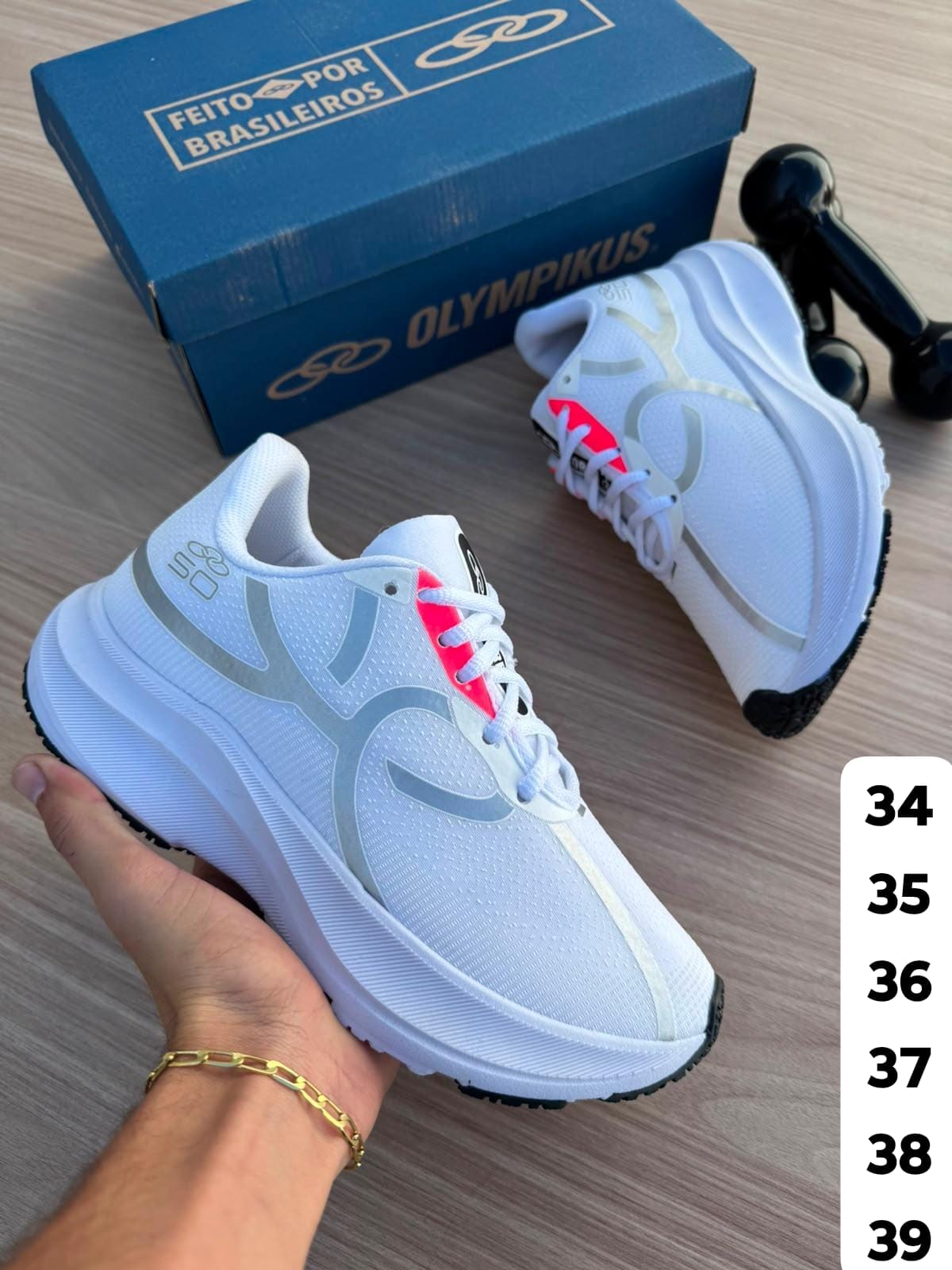Zoom Total White na cor Branco
